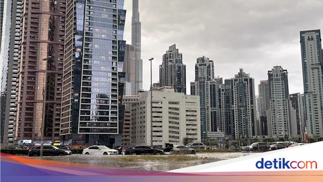 Dubai Diterjang Hujan Lebat, Begini Potret Mal Mewah Kebanjiran-Atap Bocor