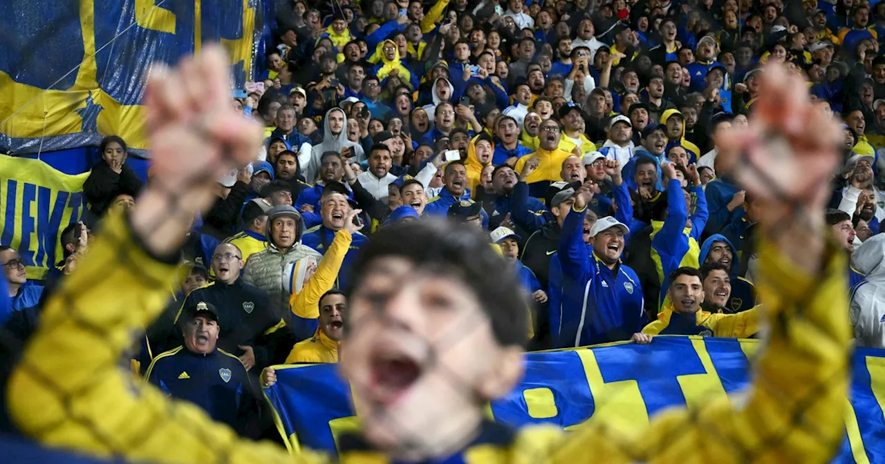 Video: los hinchas de Boca ya palpitan el Superclásico