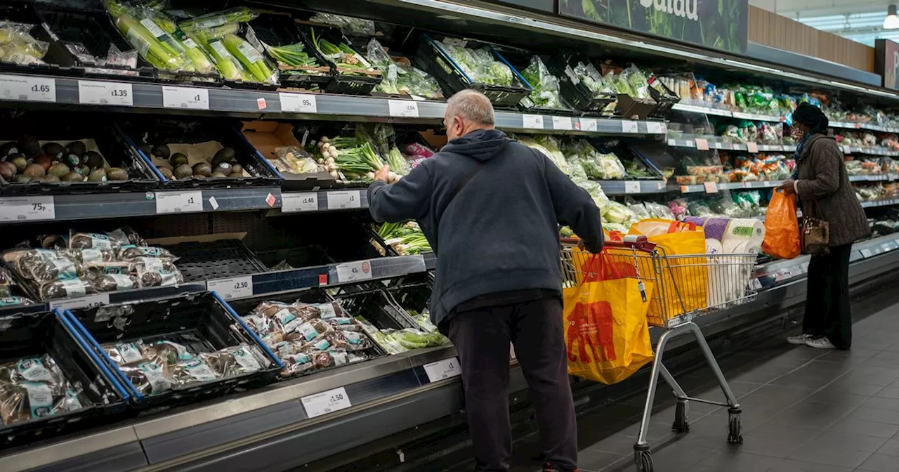 UK inflation cools to 3.2% after further slowdown in food prices