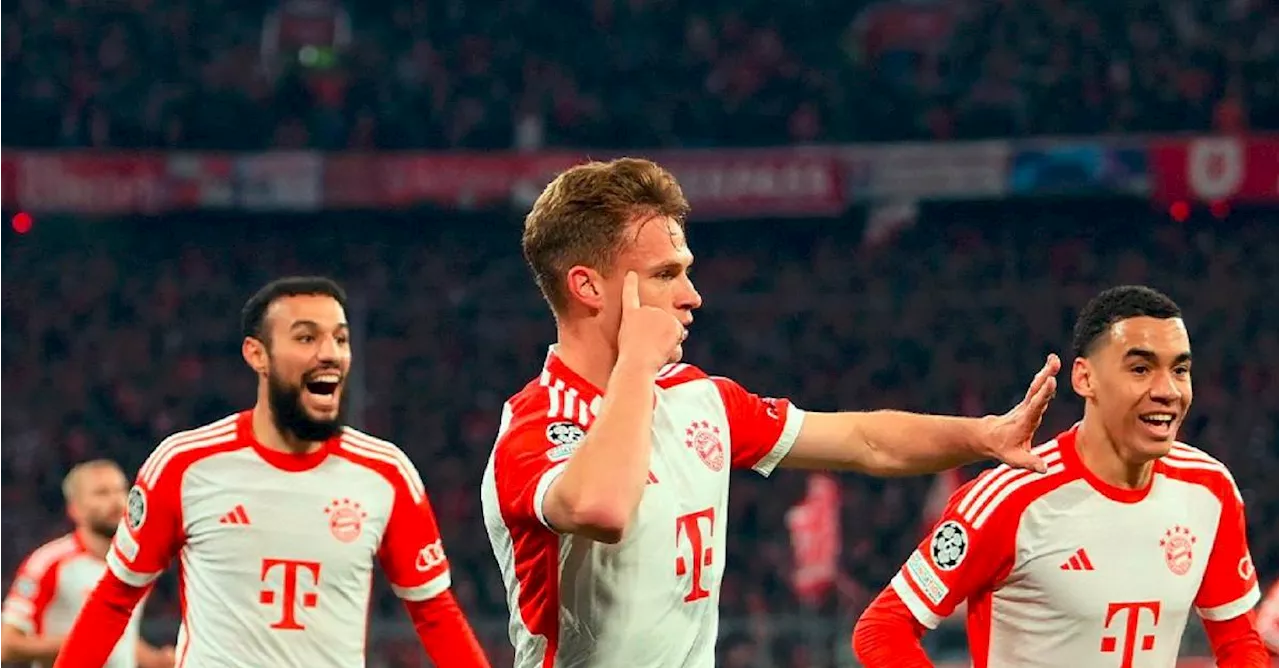 Bayern Múnich venció al Arsenal y se clasificó a las semifinales de la Champions League