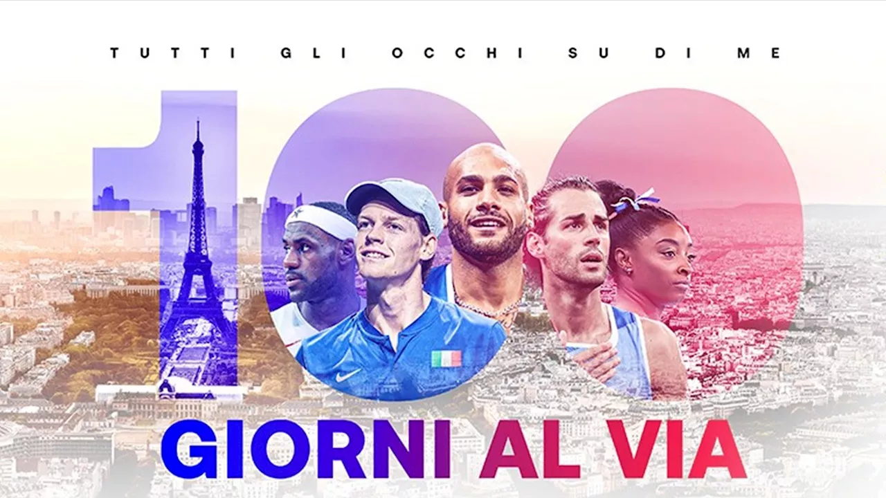 100 giorni a Parigi 2024: Warner Bros. Discovery presenta il suo countdown olimpico