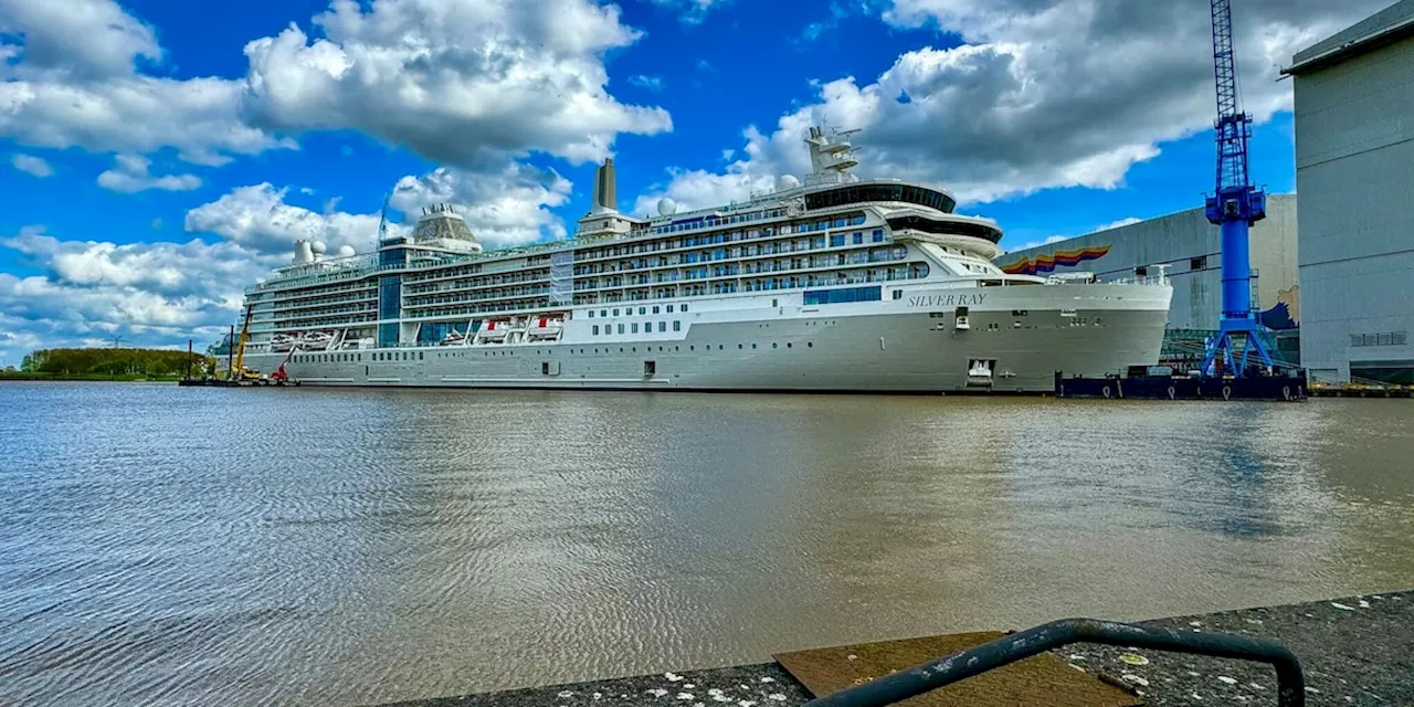 Silver Ray verlässt die Meyer Werft