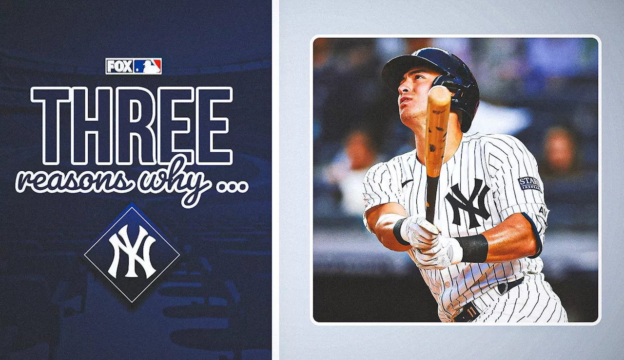 Three reasons why Yankees shortstop Anthony Volpe is breaking out