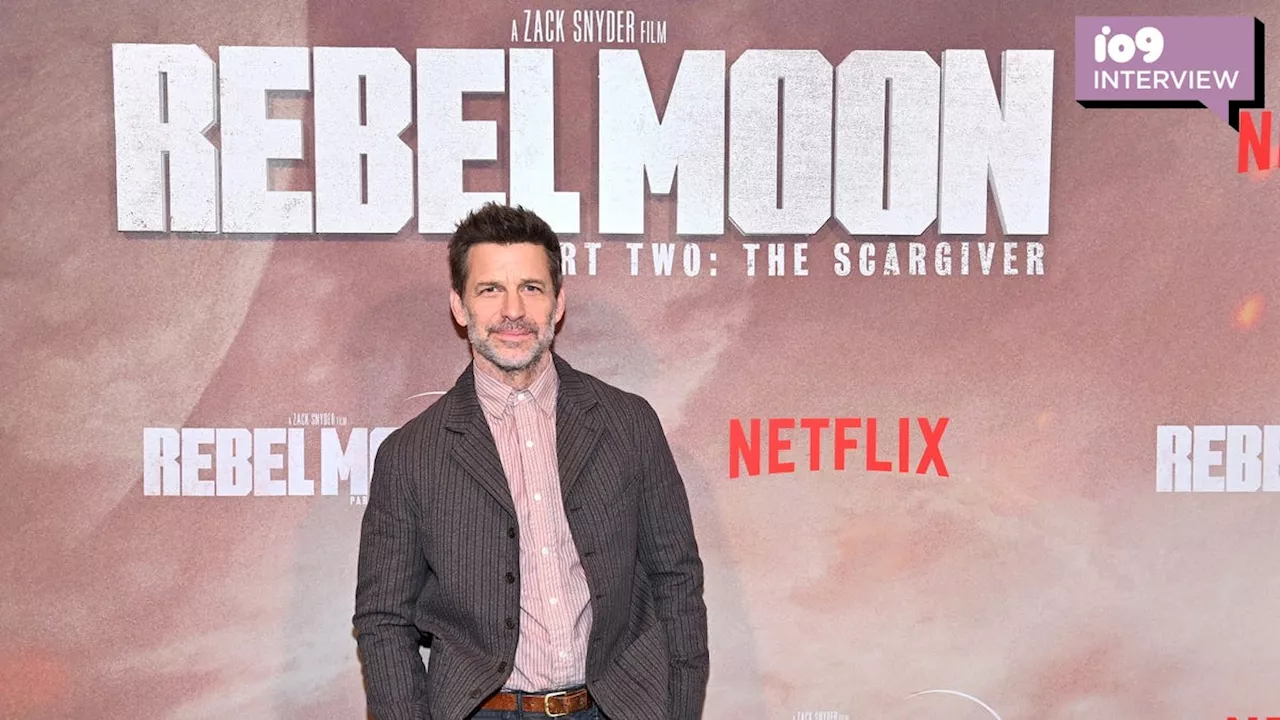 Zack Snyder Details the Process of Creating, Splitting, Then Expanding Rebel Moon