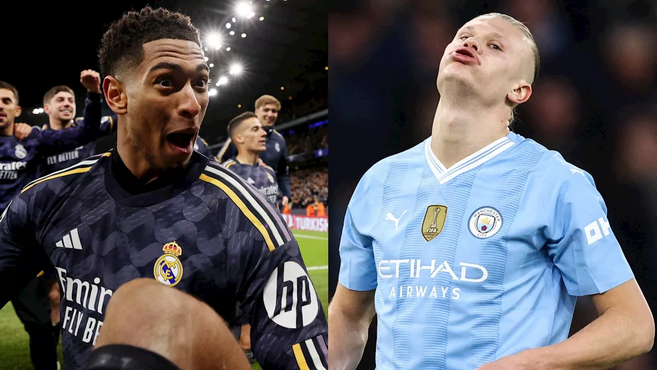 Jude Bellingham's Ballon d'Or campaign is back on track! Winners and losers as Real Madrid gain Champions League revenge on Man City to end their double-treble hopes on another night to forget for Erling Haaland