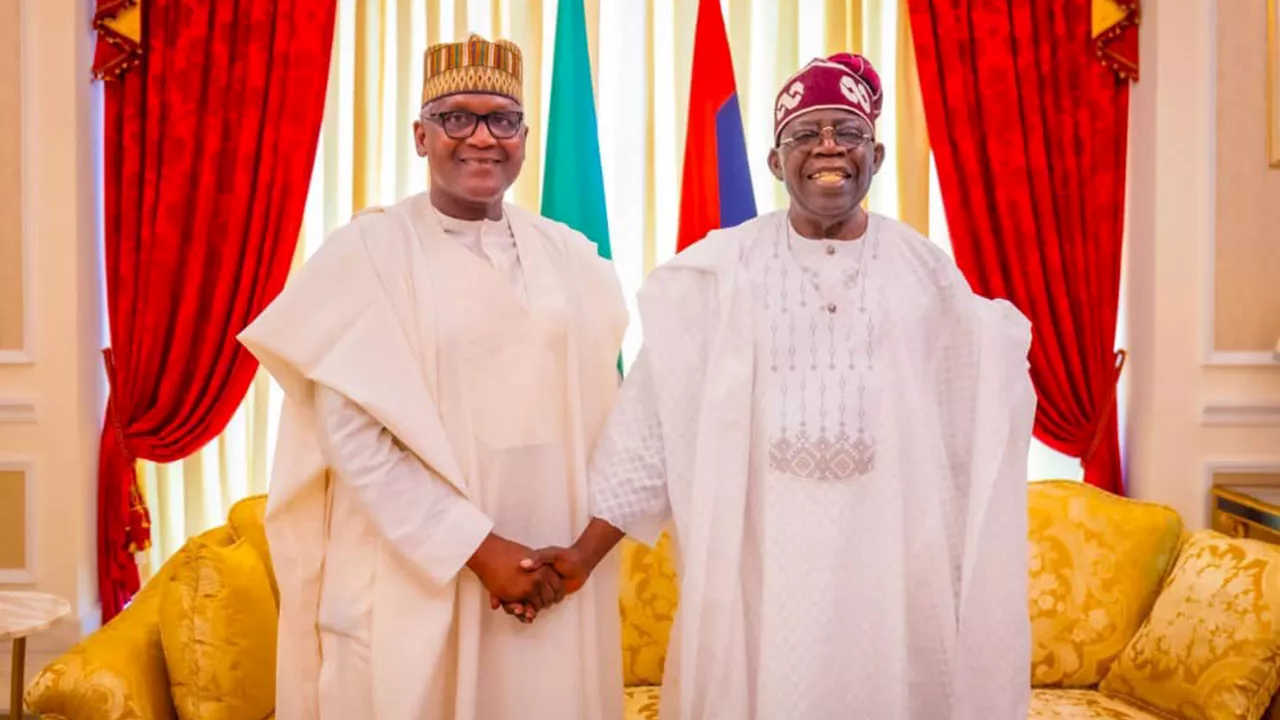 Tinubu hails Dangote for reducing price of diesel