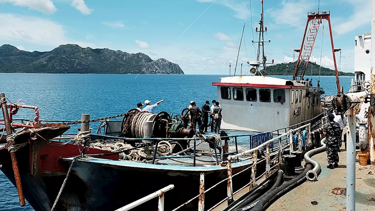 Kapal Asing Curi Ikan, Beli ABK, dan Angkut BBM Diduga Jenis Subsidi