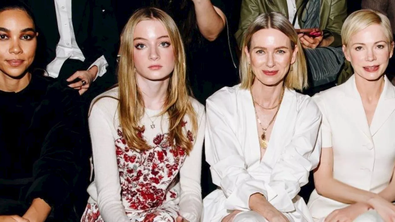 Reaparece Kai, la hija de Naomi Watts que cambió de género, en la front row de Dior