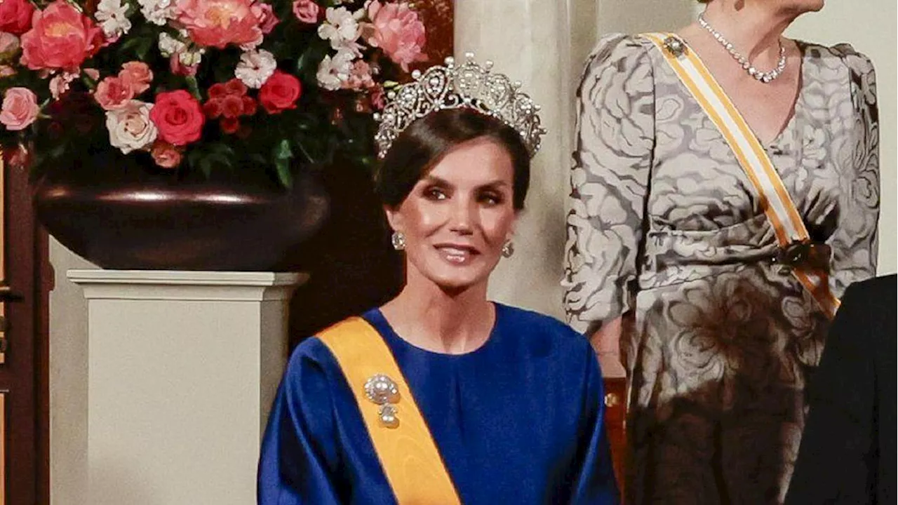 La reina Letizia, obligada a estar sentada en Holanda al recaer en su dolencia