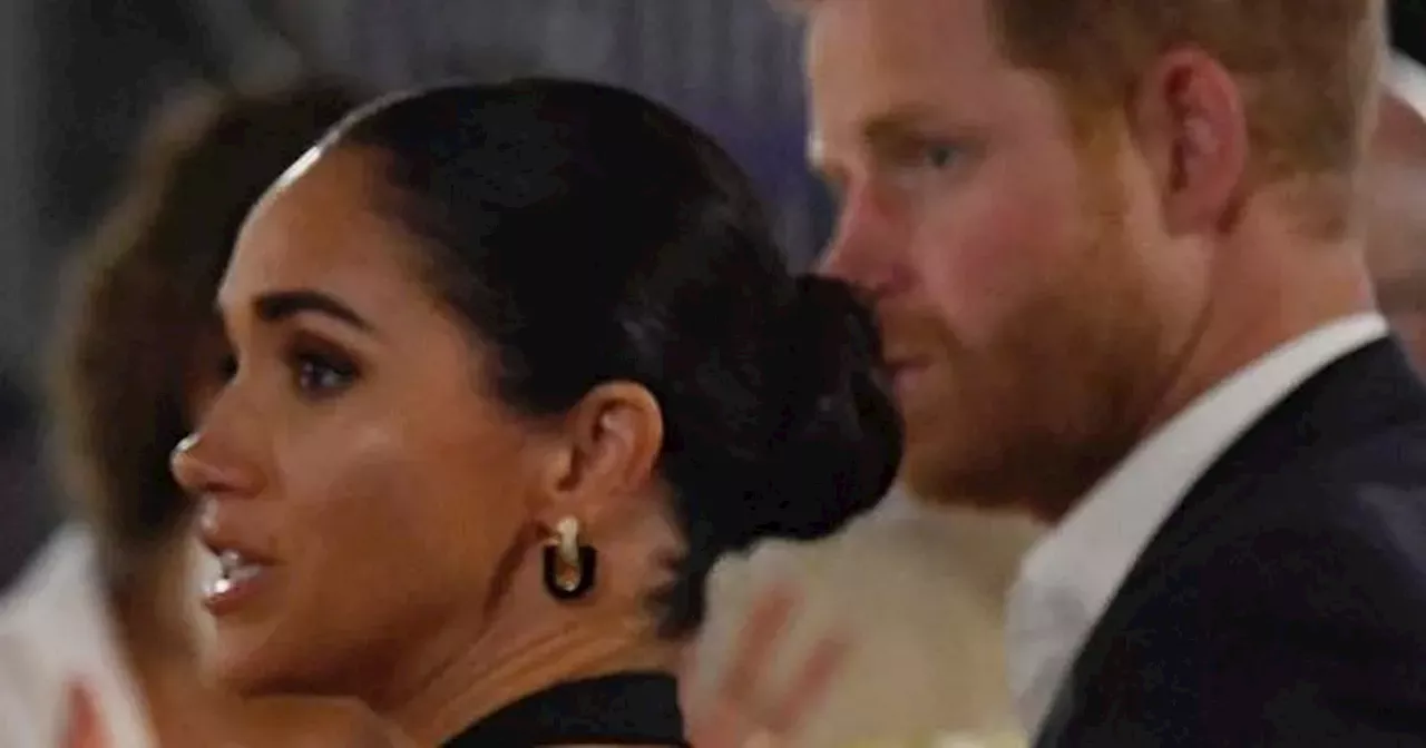 Prince Harry caught making 'power move' with Meghan Markle at charity dinner