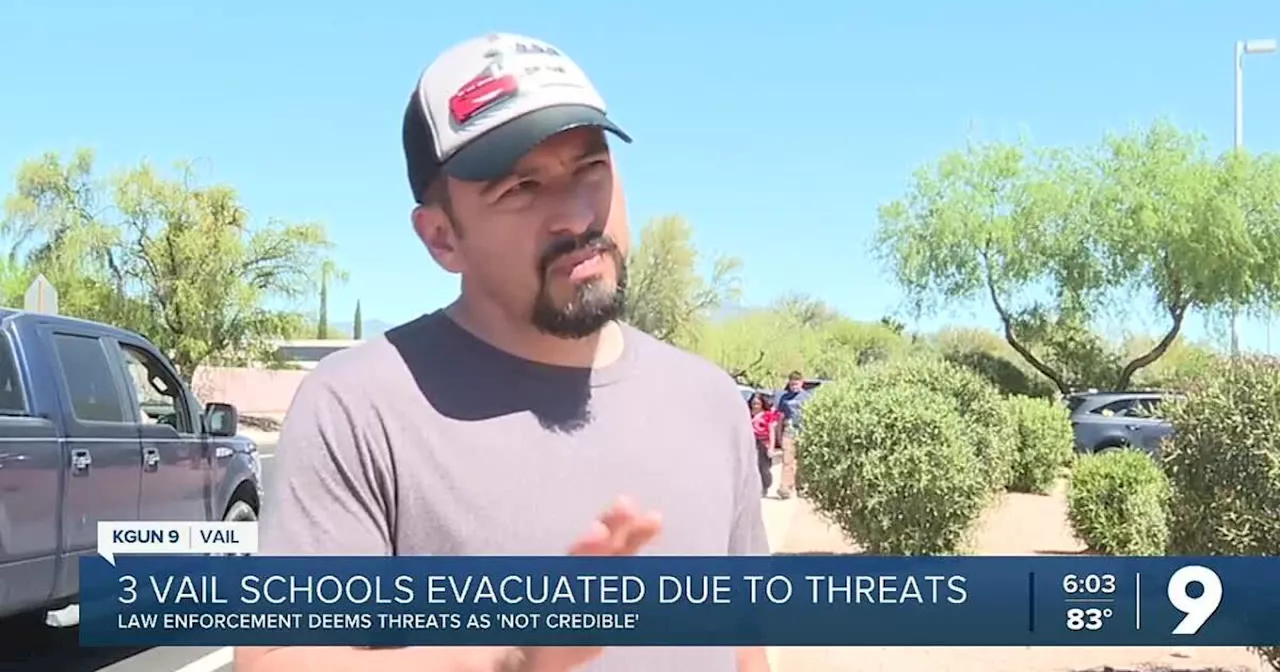 Parents react to triple Vail school bomb threat