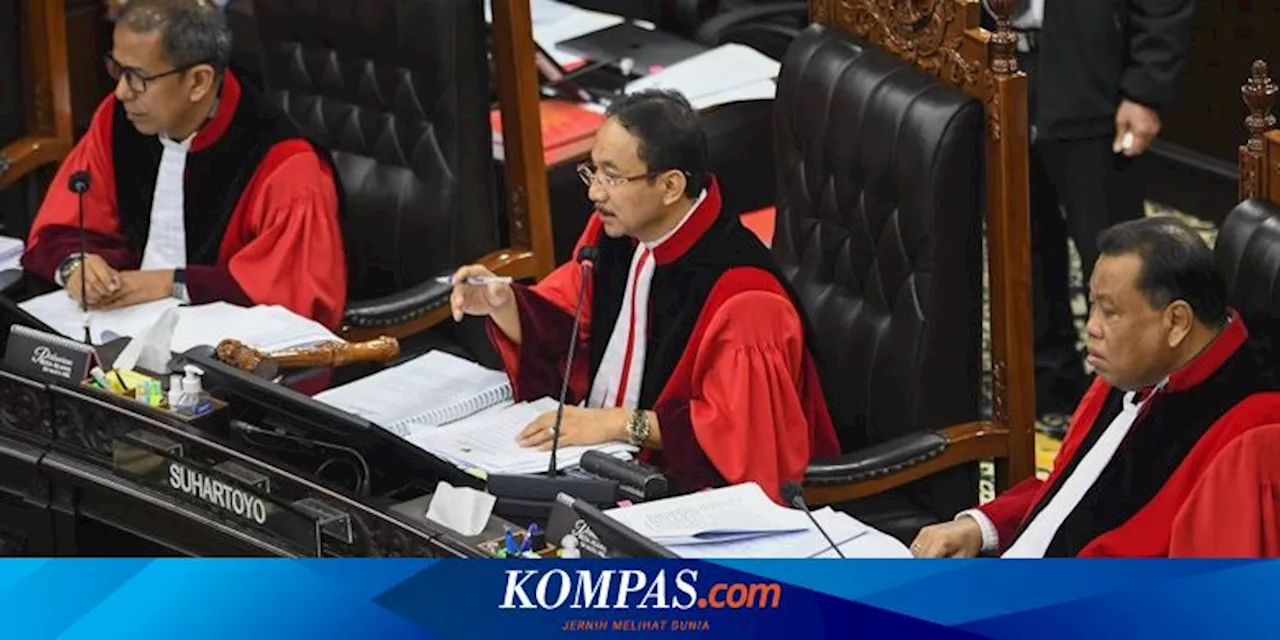 Kapan MK Akan Umumkan Putusan Sengketa Hasil Pilpres 2024?