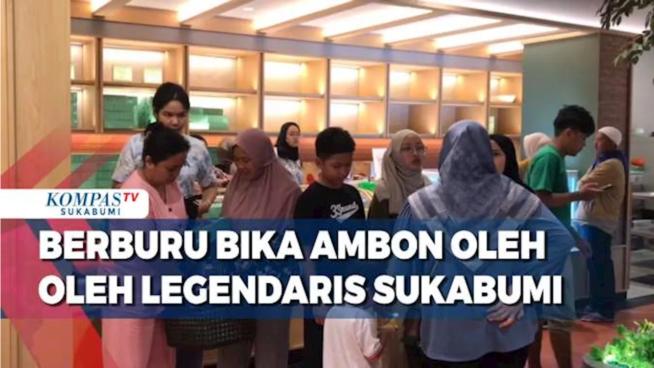 Berburu Bika Ambon Oleh Oleh Legendaris Sukabumi