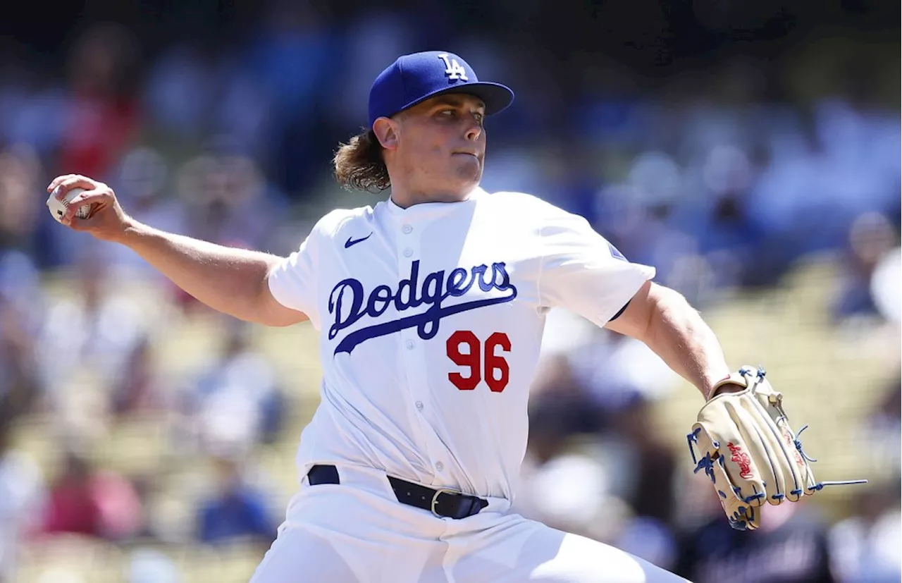 Dodgers waste Landon Knack’s effective debut in shutout loss