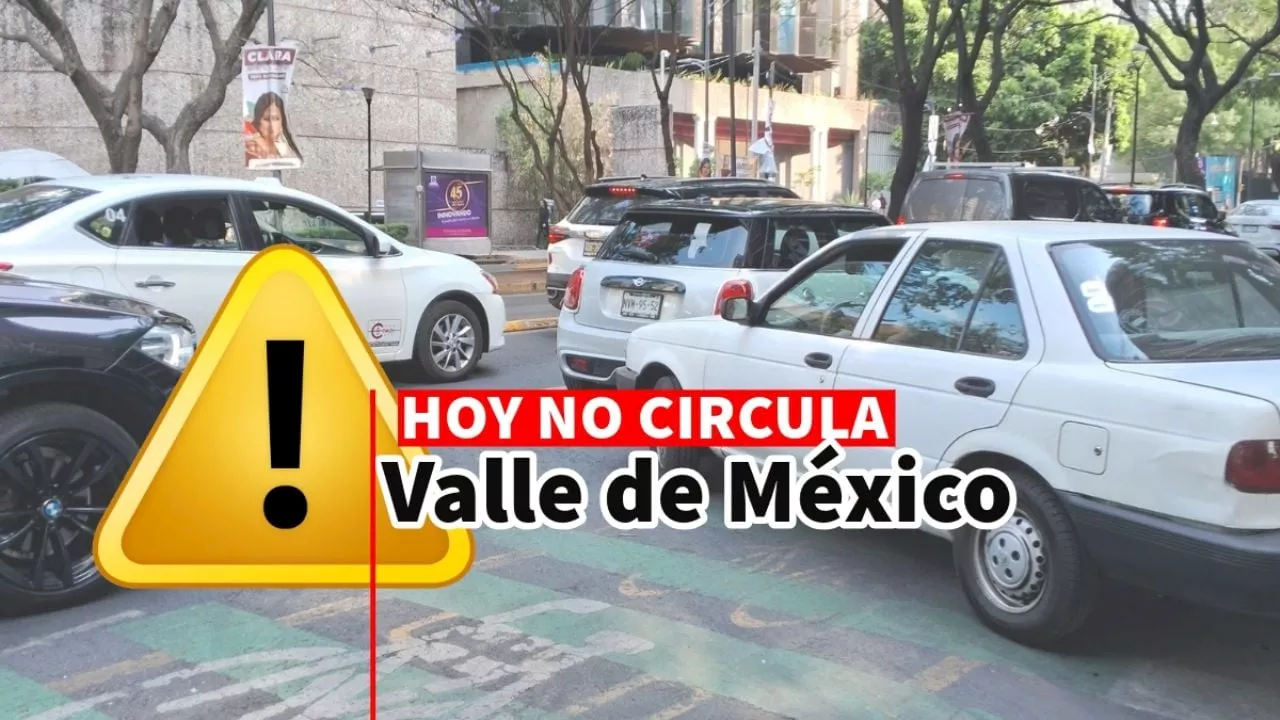 Hoy No Circula: ¿Quienes no pueden circular hoy en el Valle de México?