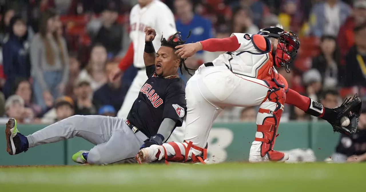 Ramírez consigue hit clave; Guardianes vencen a Medias Rojas en 11 innings