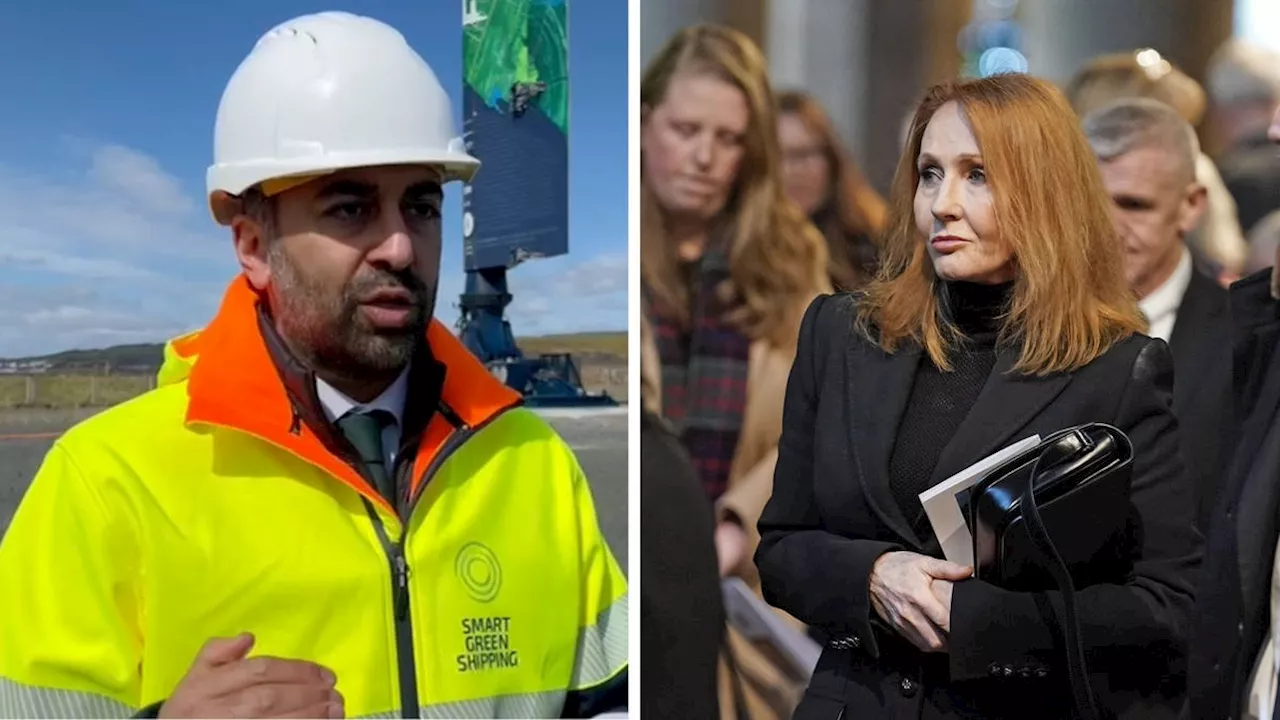 JK Rowling's 'contempt for women' accusation over misogyny law is 'astonishing and illogical', Humza Yousaf...