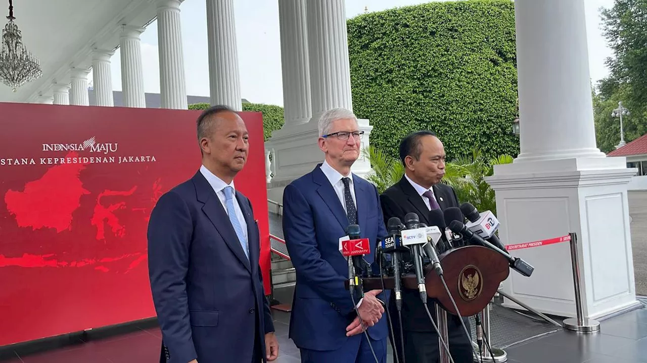 Bertemu Jokowi, CEO Apple Tim Cook Siap Bangun Pabrik di Indonesia