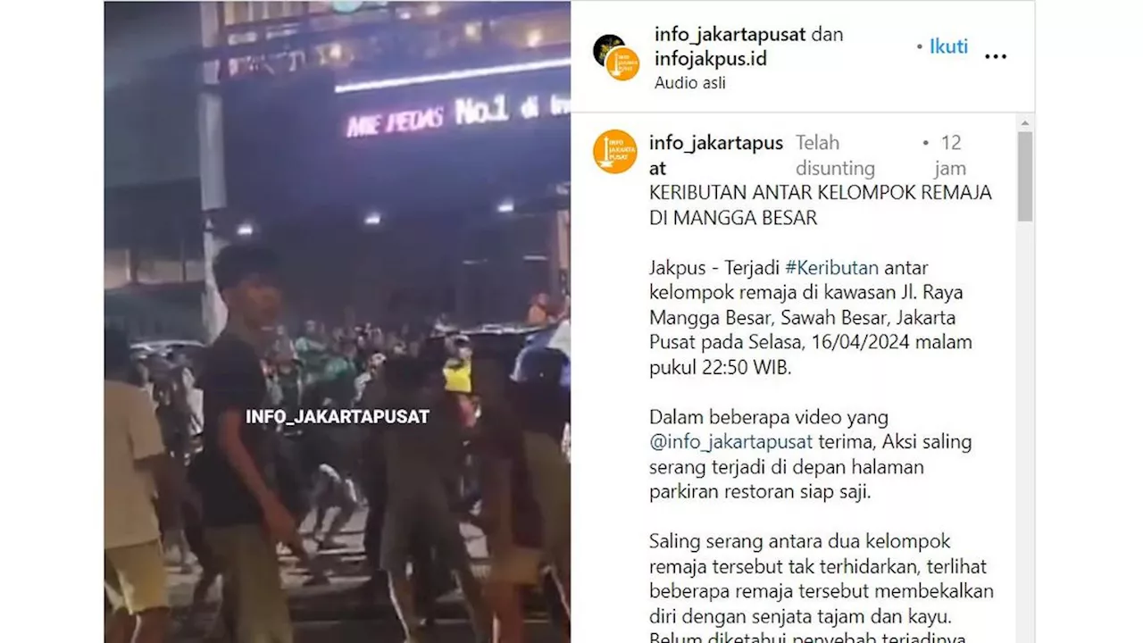 Viral Keributan di Depan Resto Mie Pedas, Polisi: Dipicu Salah Paham Terkait Wanita