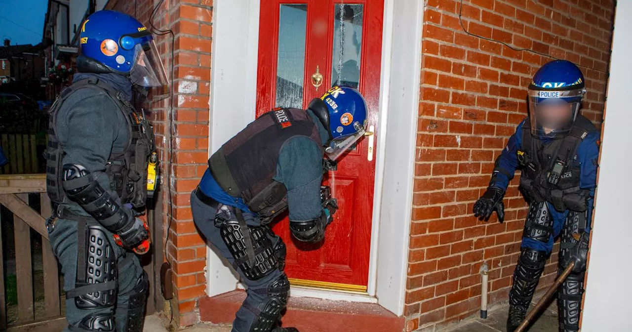 Cocaine, cannabis and £20k in 'dirty cash' seized during latest EncroChat raids