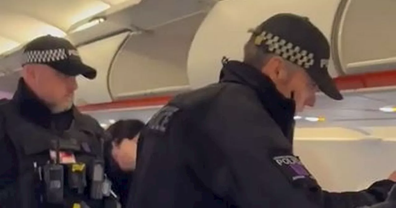 Police storm easyJet plane in Manchester due to 'disruptive passenger' on board