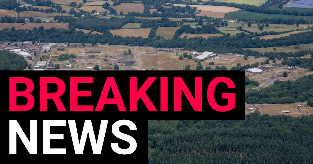 Explosion at military weapons factory in Monmouthshire, south Wales