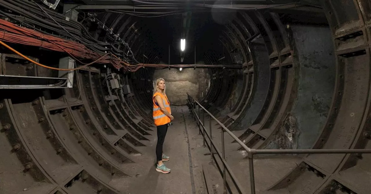 Inside the London Underground’s hidden tunnels where you can spy on commuters