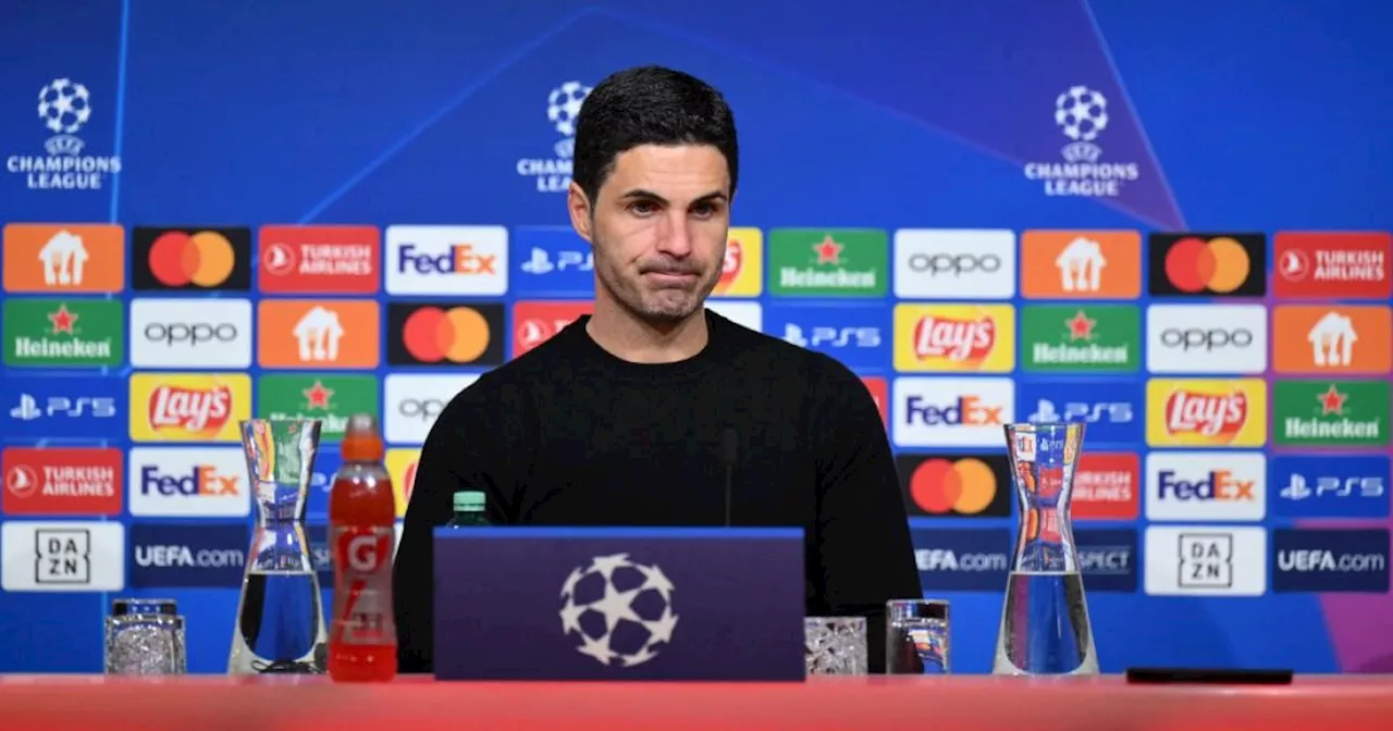 Mikel Arteta makes Premier League 'guarantee' after Champions League exit