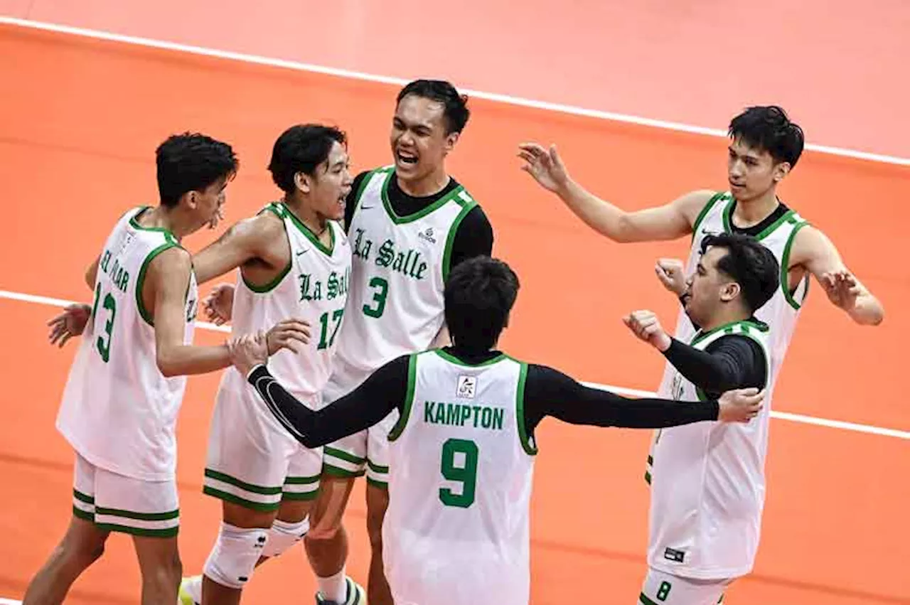 Green Spikers nail berth in UAAP Final 4