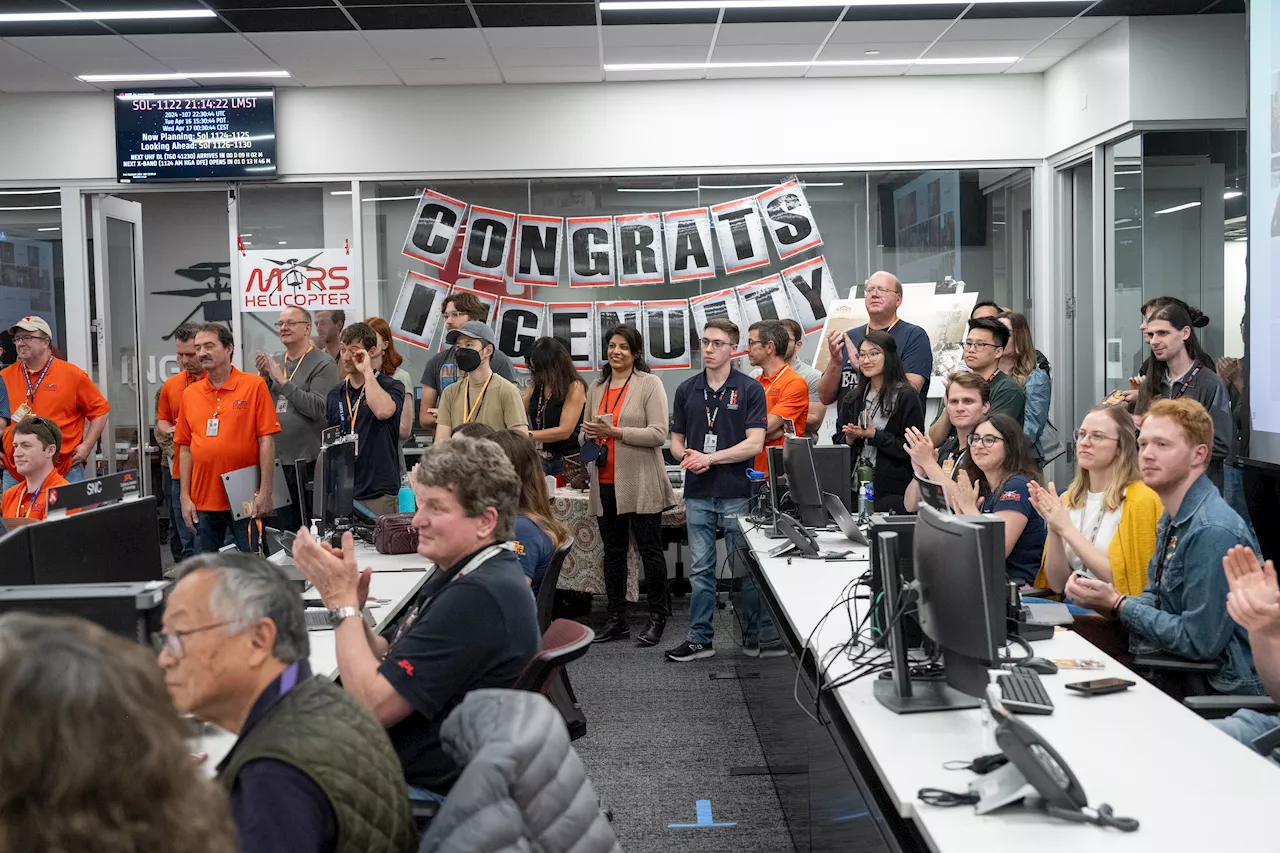 NASA’s Ingenuity Mars Helicopter Team Says Goodbye … for Now