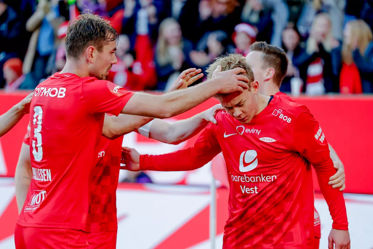 Heggebø avverget Brann-nedtur da HamKam ble slått 1-0