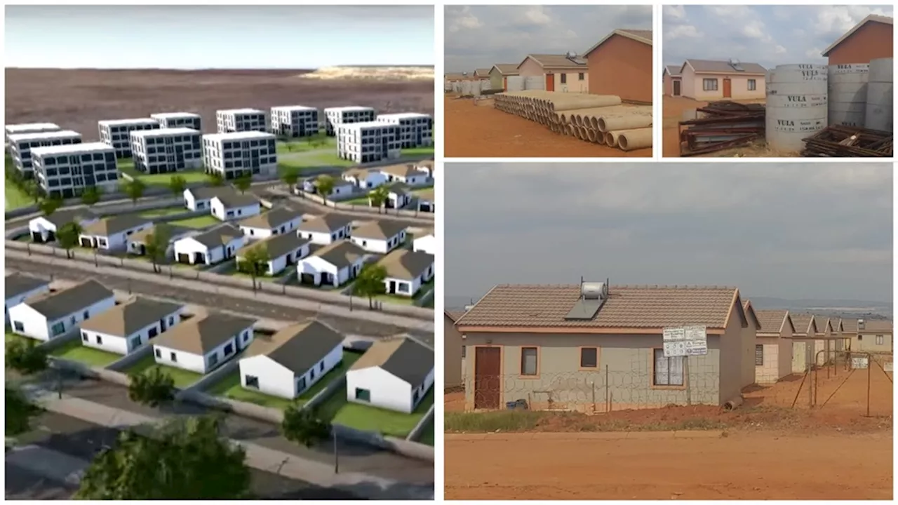 Gauteng govt wants to evict homeless people occupying abandoned houses at R11bn project