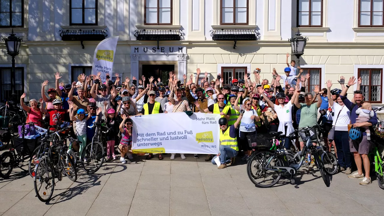 Premiere für die „Mödlinger Radparade“