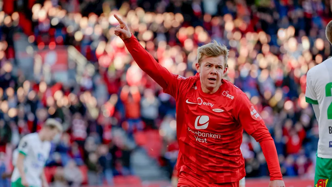 Heggebø reddet Brann mot HamKam