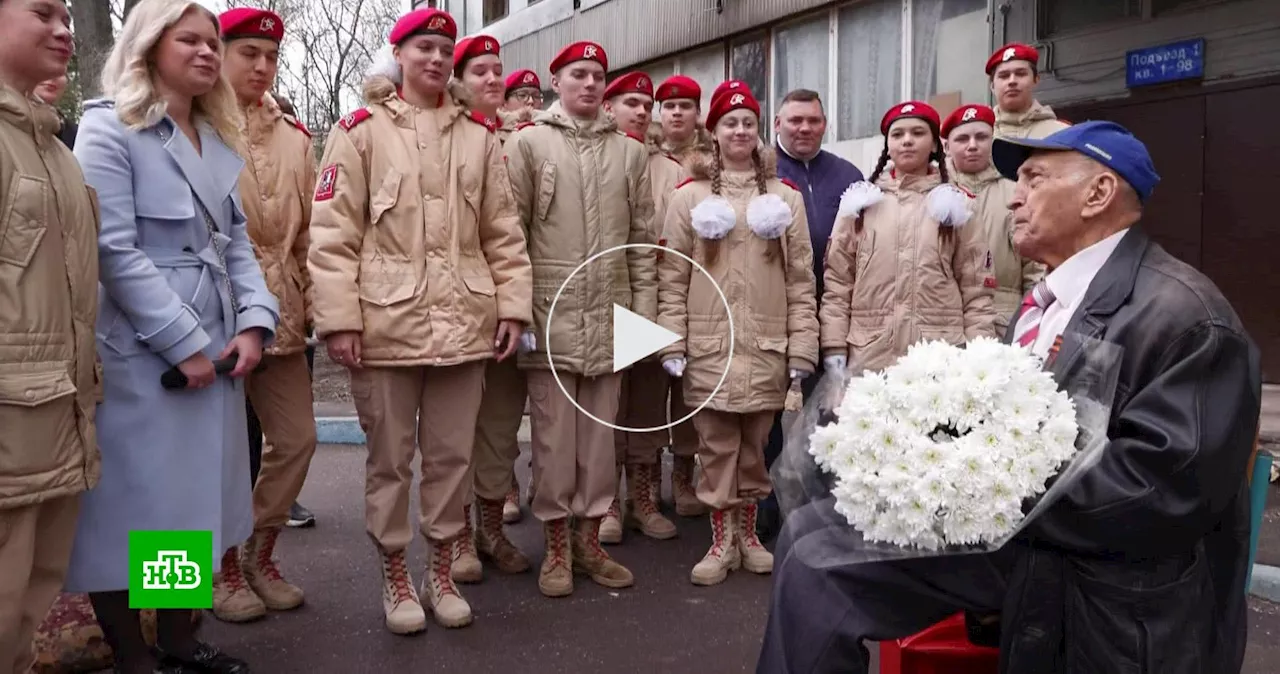 В Москве стартовала акция «Парад у дома ветерана»