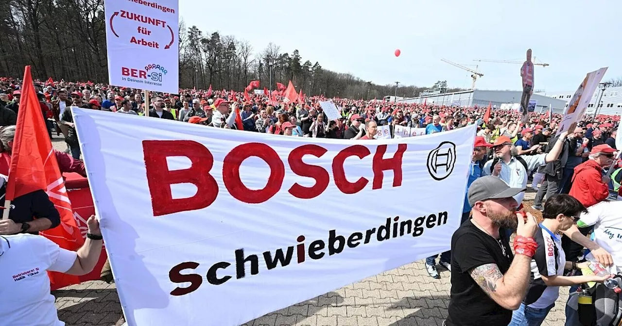 Bosch: Offen für Alternativen zum Stellenabbau