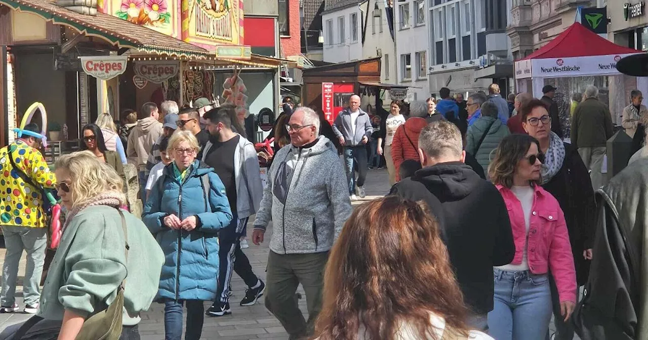 Schlemmen und Shoppen: So kam das Lübbecker Streetfood-Festival an