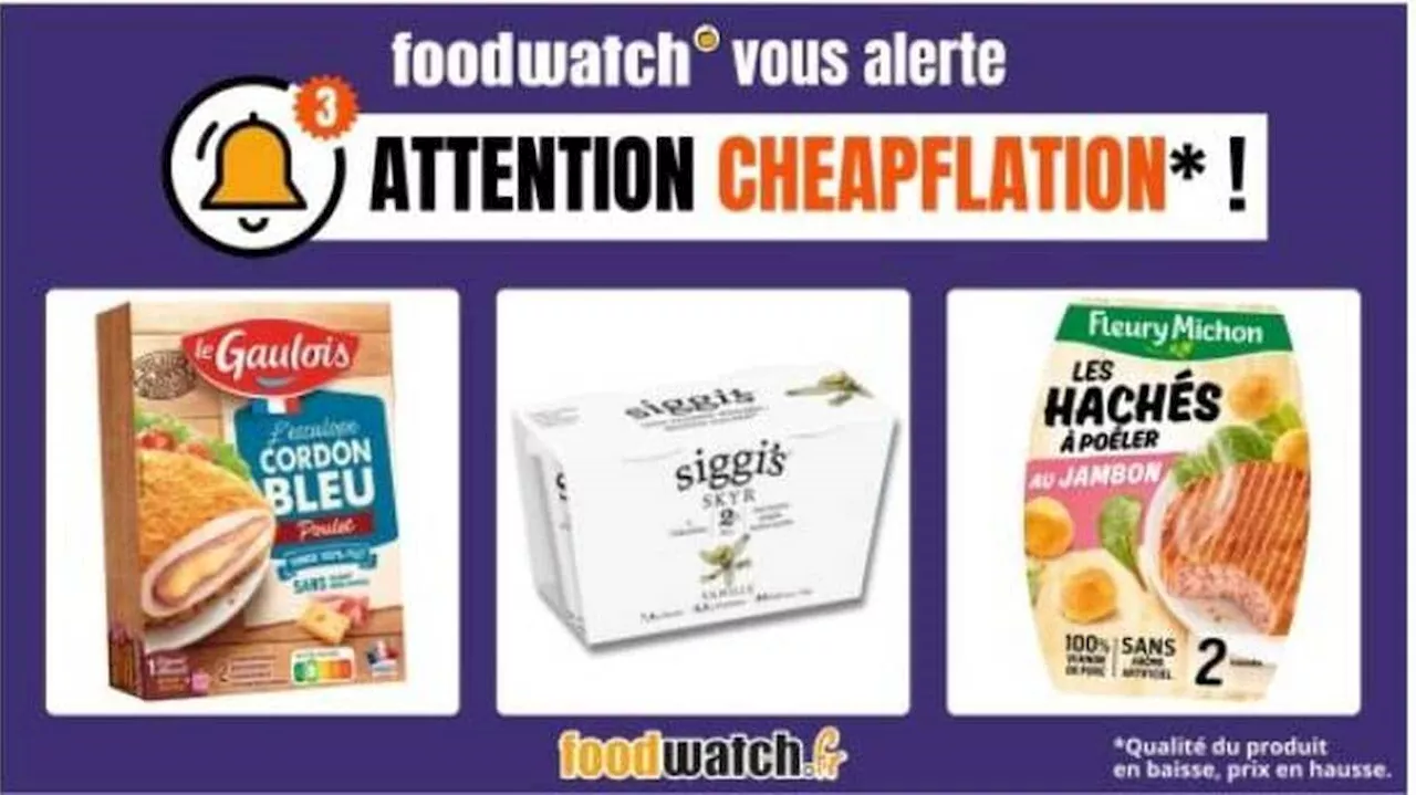 Prix en hausse, qualité en baisse : Fleury Michon, Siggi’s et Le Gaulois ciblés pour «cheapflation»