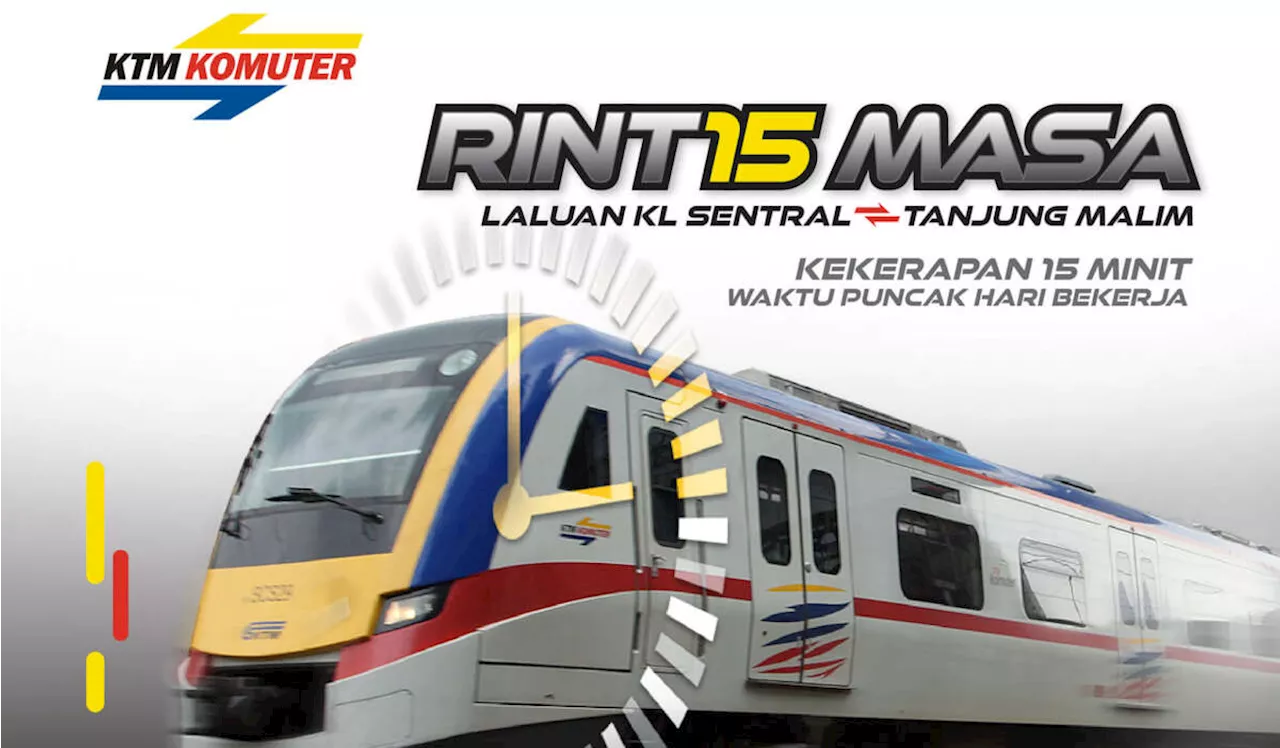 – KL Sentral route to operate with 15 minutes frequency from next Mon, April 22