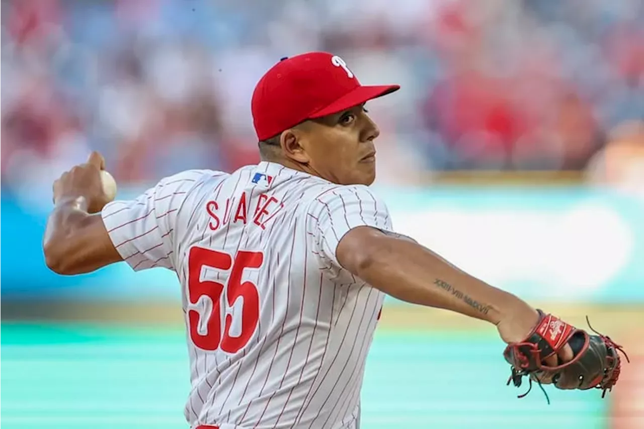 Ranger Suárez pitches seven-hit shutout, Phillies’ bats come alive in 5-0 win over Rockies