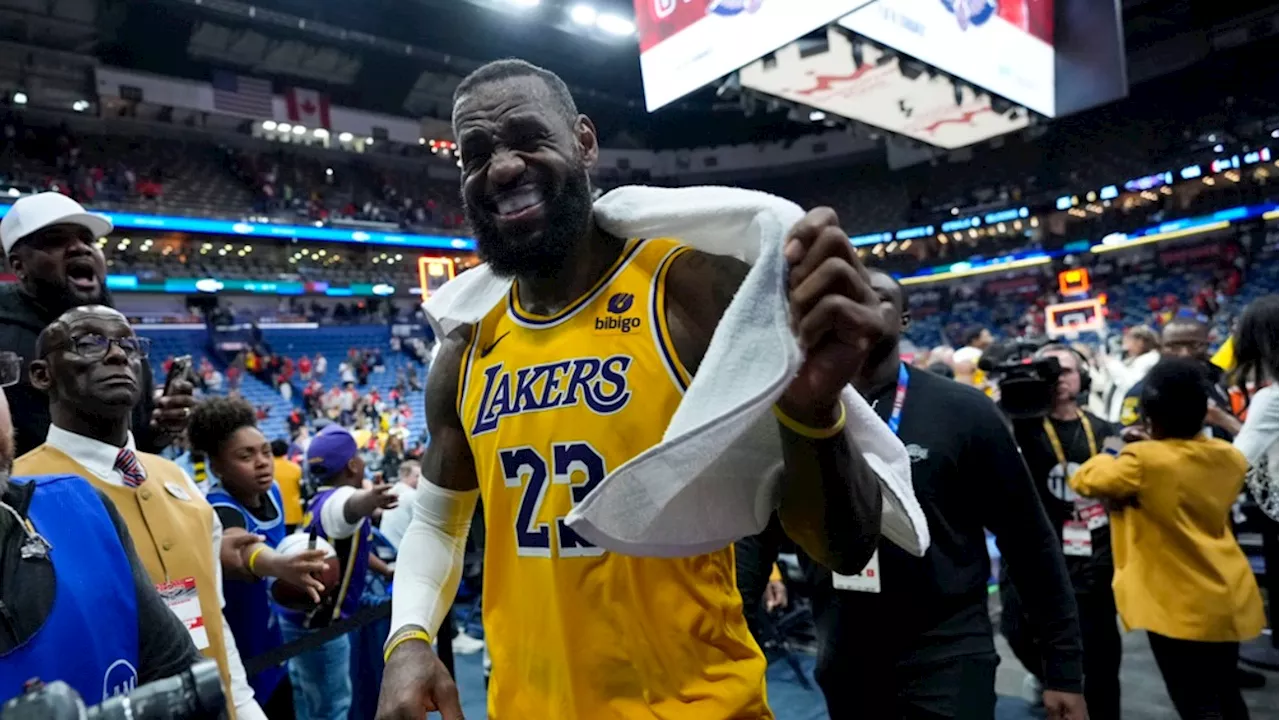 ¡Avanzan! Los Lakers derrotan a Pelicans y se instalan en los Playoffs de la NBA