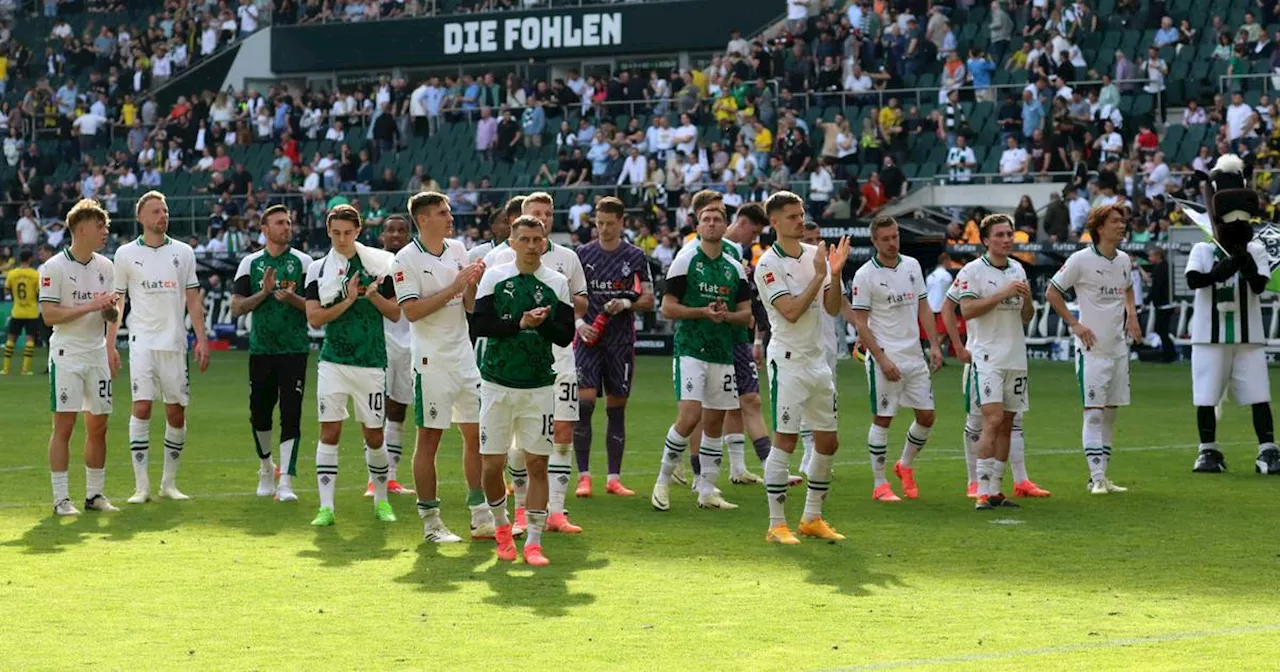 Gladbach: Saison unter Platz neun - Erinnerungen an Hütter-Saison