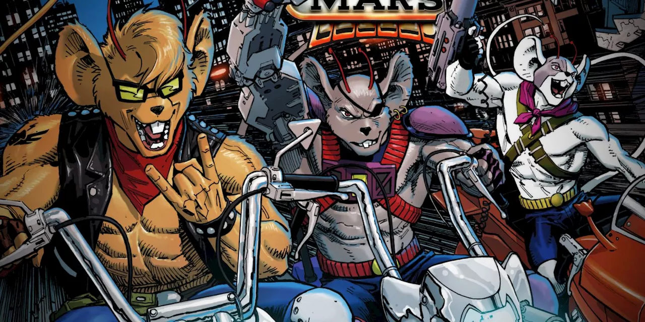 First Look at BIKER MICE FROM MARS' Return in Official Cover Art (Exclusive)