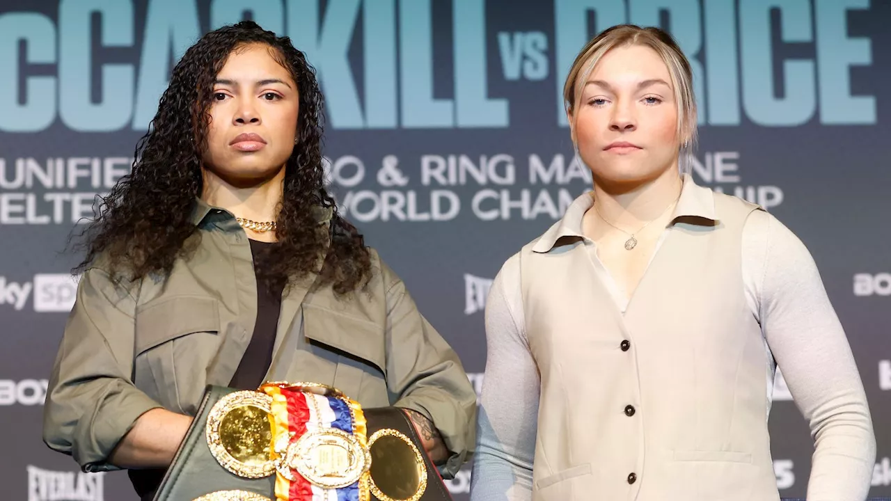 Jessica McCaskill vs Lauren Price: Welsh rising stars set to feature on undercard of Price's world title fight in Cardiff