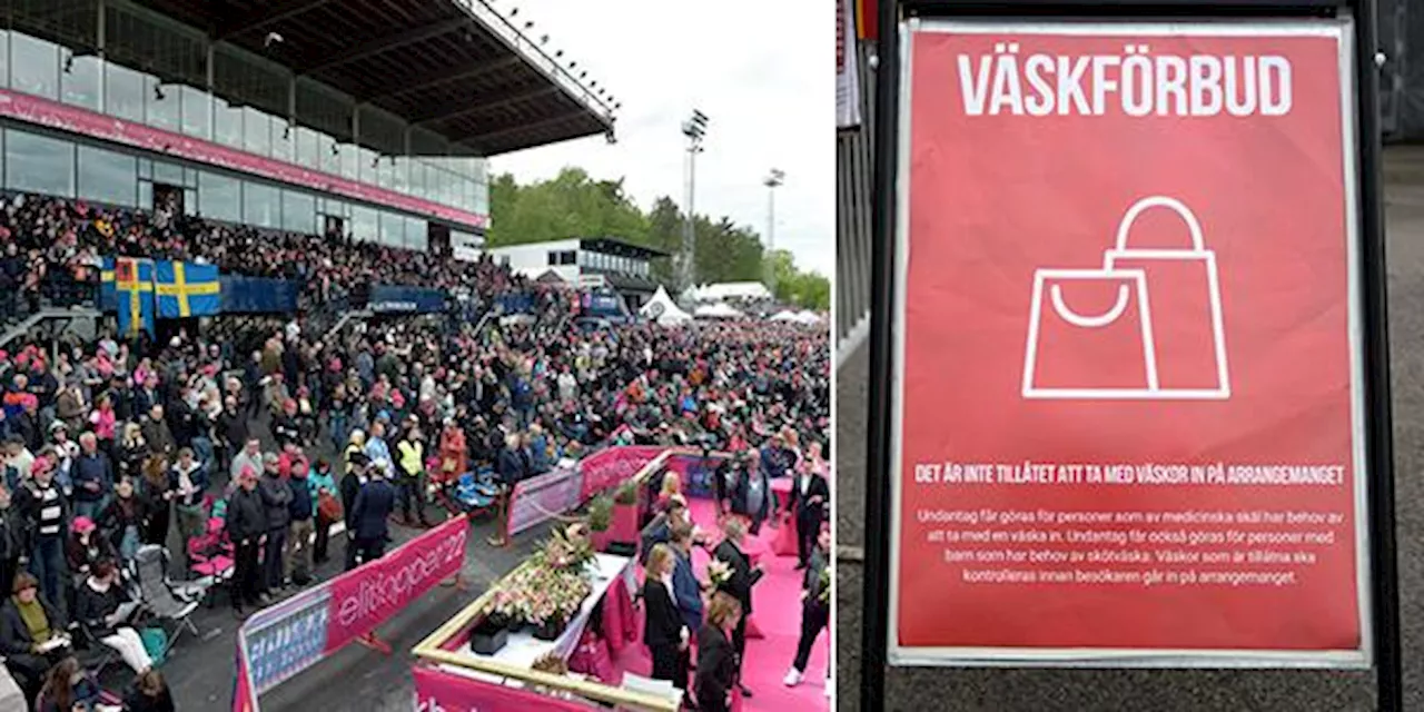 Beskedet från Solvalla: Väskförbud på Elitloppet