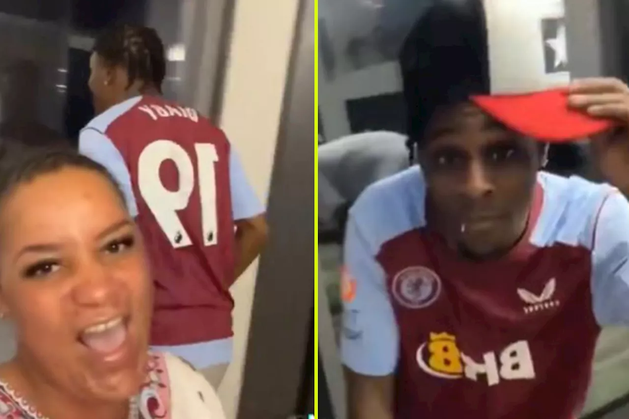 Aston Villa fans left dreaming of unlikely Jeremie Frimpong transfer after social media video...