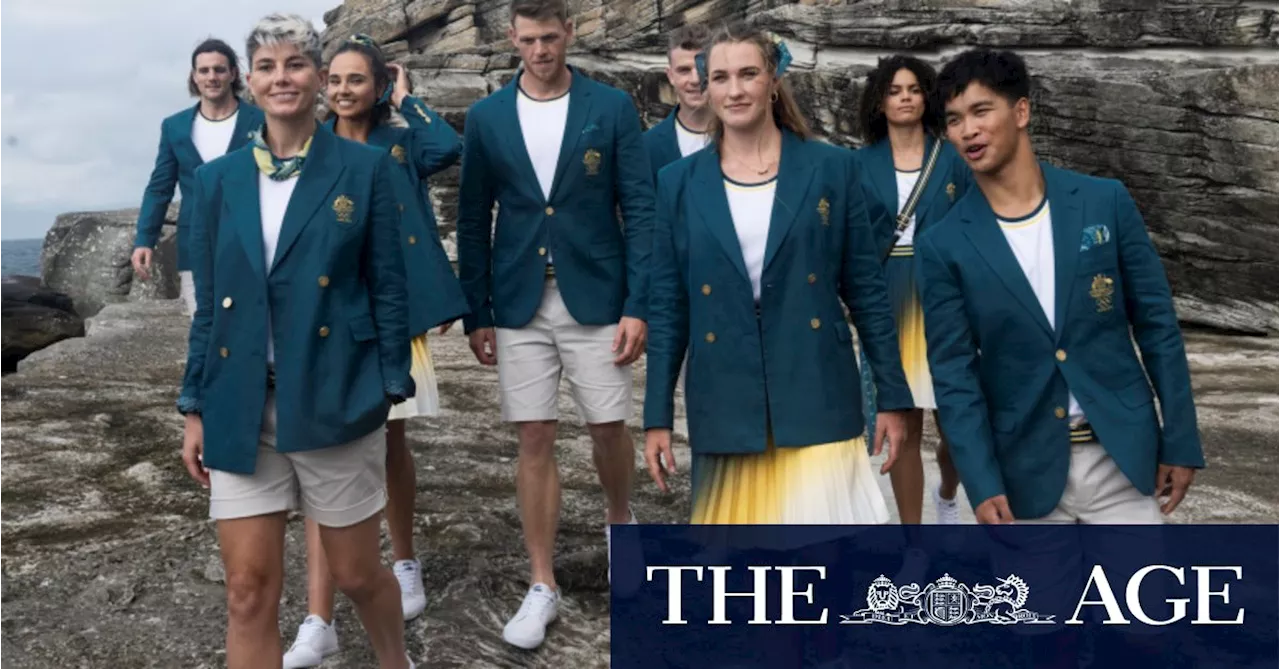 Australia’s Olympic uniforms go for gold by ditching the green