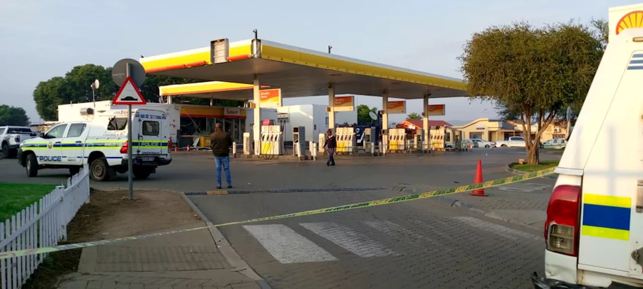 Manhunt launched after robbers bomb safes, shoot victim at petrol station