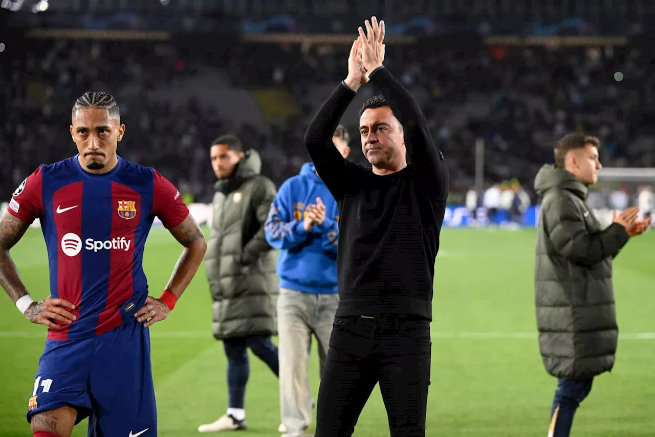 ‘Very bad’ referee ended Barcelona’s challenge, says coach Xavi