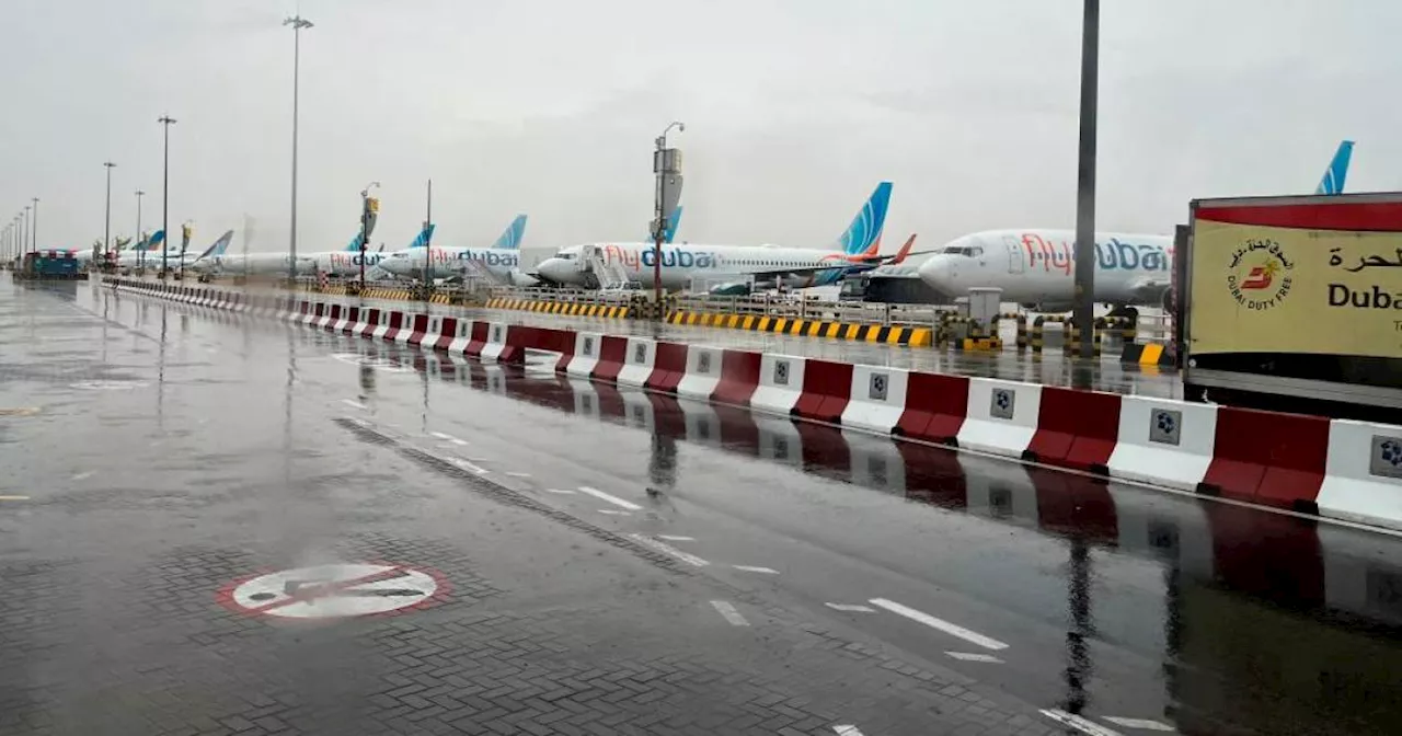 Emirates Airline suspends check-in at Dubai International Airport due to bad weather